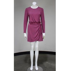 Sunday in Brooklyn dusty purple long sleeve dress